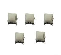 Lot de 5 interrupteurs tactiles à bouton-poussoir ESE20D321 style tête plate pour interfaces de contrôle automobile et intégration d'appareils de voiture