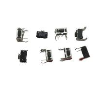 Lot de 5 interrupteurs tactiles PTS635VL39LFS 3,5 x 6 x 5 mm avec support latéral, insertion, bouton-poussoir à 2 pattes, micromoteur