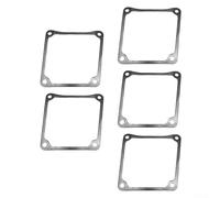 Lot de 5 joints de couvercle de silencieux pour tronçonneuse 1128 149 0500 pour modèles MS440 MS441 MS460 MS461, compatible avec scies 044 046, joint durable pour équipement électrique extérieur