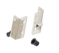 Lot de 5 joints d'entrée secrets modifiables pour armoires en chêne - Mécanisme de fermeture silencieuse - Plan de montage secret continu - Installation d'identité - Joint de porte