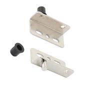 Lot de 5 joints d'entrée secrets modifiables pour armoires en chêne - Mécanisme de fermeture silencieuse - Plan de montage secret continu - Porte en bois - Joint caché