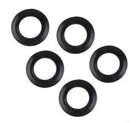 Lot de 5 joints d'étanchéité en caoutchouc pour filtre d'évier de cuisine, joints de rechange flexibles noirs compatibles avec 78, 79, 80, 82, 83 mm de diamètre (pour 78, 79, 80 mm)