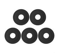 Lot de 5 joints d'étanchéité en caoutchouc pour valve d'eau Siamp Skipper 45 Storm 33 A - Noir - 7,1 cm