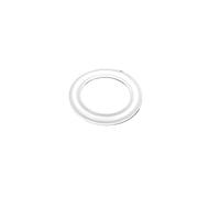 Lot de 5 joints d'étanchéité en silicone for tuyaux de 38 mm de diamètre extérieur, for colliers de serrage Tri Clamp de 1,5", diamètre extérieur de 50,5 mm.