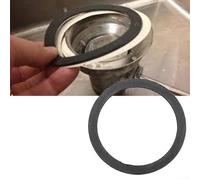 Lot de 5 joints en caoutchouc pour filtre d'évier de 8,9 cm pour panier d'évier de 8,9 cm pour un maintien sûr entre la passoire et la bride