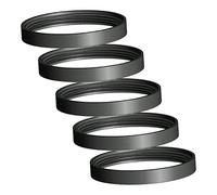 Lot de 5_Joints en Silicone ∅ 125 mm pour poêle Haute température