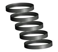 Lot de 5 Joints en silicone ∅ 80 mm pour poêle haute température