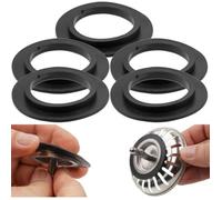 Lot de 5 Joints pour Bouchon d'évier de cuisine, Accessoires D'Évier Joint de Remplacement, Joint en Caoutchouc pour Filtre À