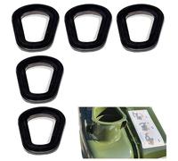 Lot de 5 joints pour jerrican à essence - Revêtement en caoutchouc - Joints de rechange pour bidon d'essence OTAN de 20 l