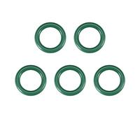 Lot de 5 joints toriques en caoutchouc fluoré, 22 mm, diamètre extérieur 15 mm, largeur 3,5 mm, pour machines de plomberie, vert