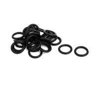 Lot de 5 joints toriques en caoutchouc nitrile 44 mm de diamètre extérieur 36 mm ID 4 mm de largeur, joints d'étanchéité métriques en caoutchouc nitrile pour plomberie de machine automobile