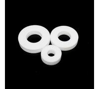 Lot de 5 joints toriques en PTFE, rondelle robinet ondulée, joint plat, bague d'étanchéité polytétrafluoroéthylène (M10 x 18 2 mm)(M8x15x2mm)