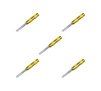 Lot de 5 kits de réparation de buse d'aérographe Pro en métal Pointe aiguille Concentricité Adjst Fournitures