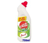LOT DE 5 - LA CROIX : Produit WC Gel 3 en 1 javel Fraicheur Original 750ml