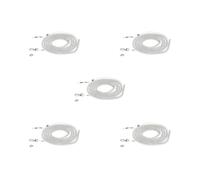 Lot de 5 laisses d'entraînement pour perroquet et calopsitte 12 mm x 20 m