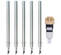 Lot de 5 lames auto en tissu fin CADXBLDQ1 pour Brother ScanNCut DX Coupe de précision en acier durable