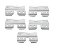 Lot de 5 lames de rechange en céramique pour la plupart des tondeuses Andis Oster Wahl AG A5