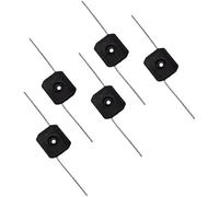 Lot de 5 lames de rechange noires pour débroussailleuse électrique sans fil, alimentation par batterie, pour débroussailleuse de mauvaises herbes, pièces de rechange