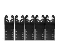Lot de 5 lames de scie multifonction, accessoires pour bois, métal, plastique, outil multifonction, accessoires oscillants, libération rapide pour Bosch Fein Multimaster Multitalent