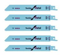 Lot de 5 Lames de Scie sabre BOSCH S922BF Professional - Métal