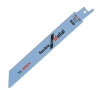 Lot de 5 lames de scie sabre Flexible for Metal 225x19x0,9 mm BOSCH 2608656018
