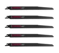 MAKITA P-47092 - BLister de 5 sierras de sable hcs/cV para madera y pladur corte rapido 205mm 6 dpp tipo a