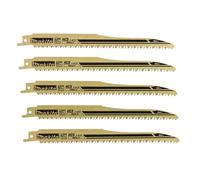 Lot de 5 Lames de scie sabre Super Express MAKITA B-05153 pour bois