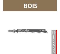 Lot de 5 lames de scie sauteuse 100 mm T 111 C HCS Bois BOSCH