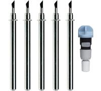 Lot de 5 lames de voiture en vinyle CADXBLDV1 pour Brother ScanNCut DX compatibles avec support CADXVBKIT1 Lame durable