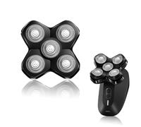 Lot de 5 lames magnétiques de rechange compatibles avec le rasoir Mansced The Dome - Fixation magnétique pour rasoir de tête pour homme