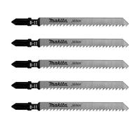 Makita Lames de scie sauteuse A-85634 – bois, contre-plaqué et PVC 3–60 mm – Lot de 5