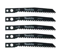 Lot de 5 lames MAKITA A-85911 coupe rapide pour bois, contre-plaqué et PVC (4 à 50 mm)