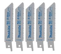 Lot de 5 lames pour scie sabre 100mm B-20426 Makita