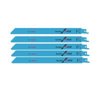 Lame de scie-sabre S 1122 EF, Flexible for Metal, lot de 5 Bosch Accessories 2608656020 5 pc(s)