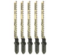 Lot de 5 lames pour scie sauteuse bois 56mm T101AO Bosch