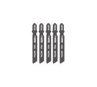Lot de 5 Lames Scie sauteuse Acier Long: 77mm Coupe 1 à 3mm Emboîtement Bosch VB118.VITO