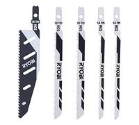 Lot de 5 lames scie sauteuse RYOBI - 100mm - RAK05JSBFC
