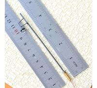 Lot de 5 lampadaires LED pour trains à échelle HO avec résistances pour une adaptation facile de la tension