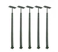 Lot de 5 lanternes LED H0 à l'échelle 1:87 en métal 3 V CC/AC avec résistances pour transformateur 12-16 V pour modélisme ferroviaire