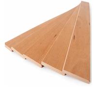 Lot de 5 lattes 90 cm (900mm) largeur 53 mm épaisseur 8 mm 7 plis, latte de lit, pour clic clac bz lit SCM Créations