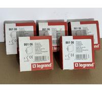 Lot de 5 - LEGRAND Otéo Poussoir 6A en saillie blanc composable - 086106