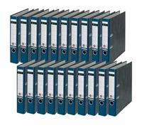 Lot de 5 LEITZ 1050 de qualité Dossier étroit (5 cm), avec mécanisme de précision patentierter 180º 8 couleurs différentes quantités au choix bleu