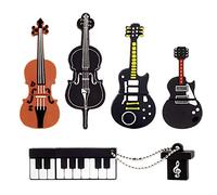 【Lot de 5】 LEIZHAN Clé USB 32 Go en Forme d'Instrument de Musique Mémoire Stick Idéal Cadeau pour Enfant