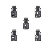 Lot de 5 lentilles de microscope avec filtre CPL Macro Mini pour la plupart des smartphones Noir
