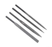 Lot de 5 limes à air pneumatique 5 x 140 mm pour façonner et ébavurer le métal, le verre, le bois et la pierre, comprend plusieurs types de limes pour outils pneumatiques AF 5 et AF 10 (lime