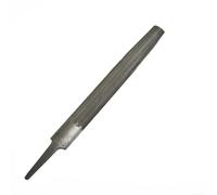 Lot de 5 limes à main en acier allié industriel pour le travail du métal et le travail du bois, dents moyennes, coupe bâtard plate, ronde, demi-ronde, triangulaire, carrée