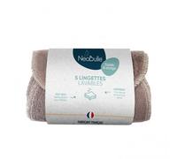 Néobulle Toilette & Change Lingettes Lavables Écologiques Et Économiques 5 Lingettes
