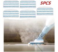 Lot de 5 Lingettes Microfibres Rectangulaires pour Black+Decker Balais Vapeur - Alternative à FSMP20 - pour