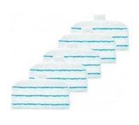 Lot de 5 lingettes patins pour nettoyeur steam mop black + decker