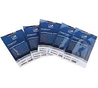 Lot de 5 lingettes pour surfaces en acier inoxydable 00312007 compatible avec Bosch Siemens Neff et Gaggenau